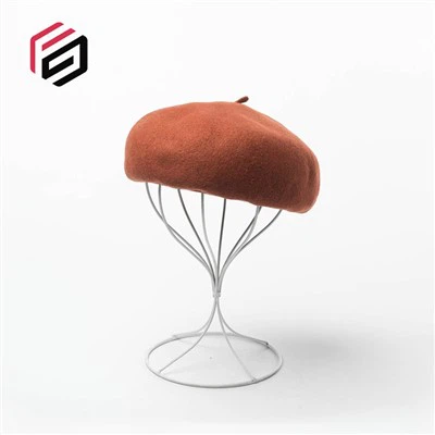 Wool Felt Plain Beret