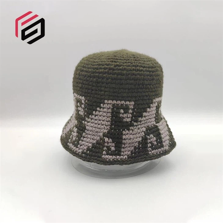 Warm Fashion Vintage Army Green Knit Hat